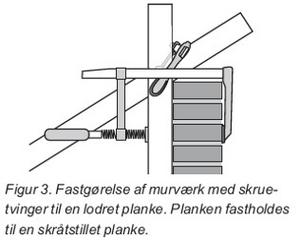 Afstivning af murværk
